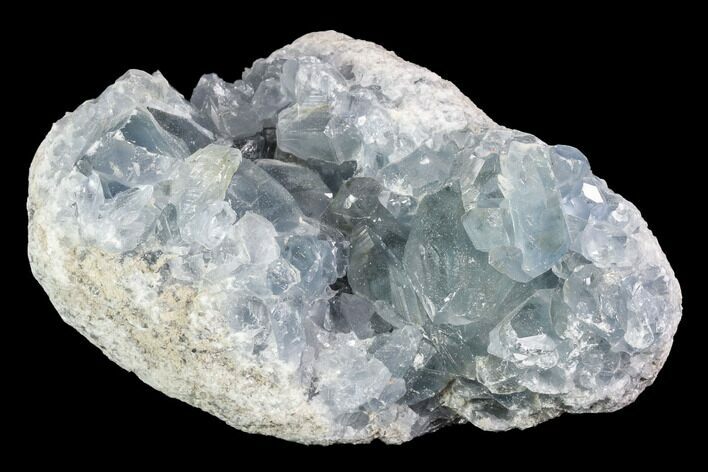 Sky Blue Celestine (Celestite) Crystal Cluster - Madagascar #96876
